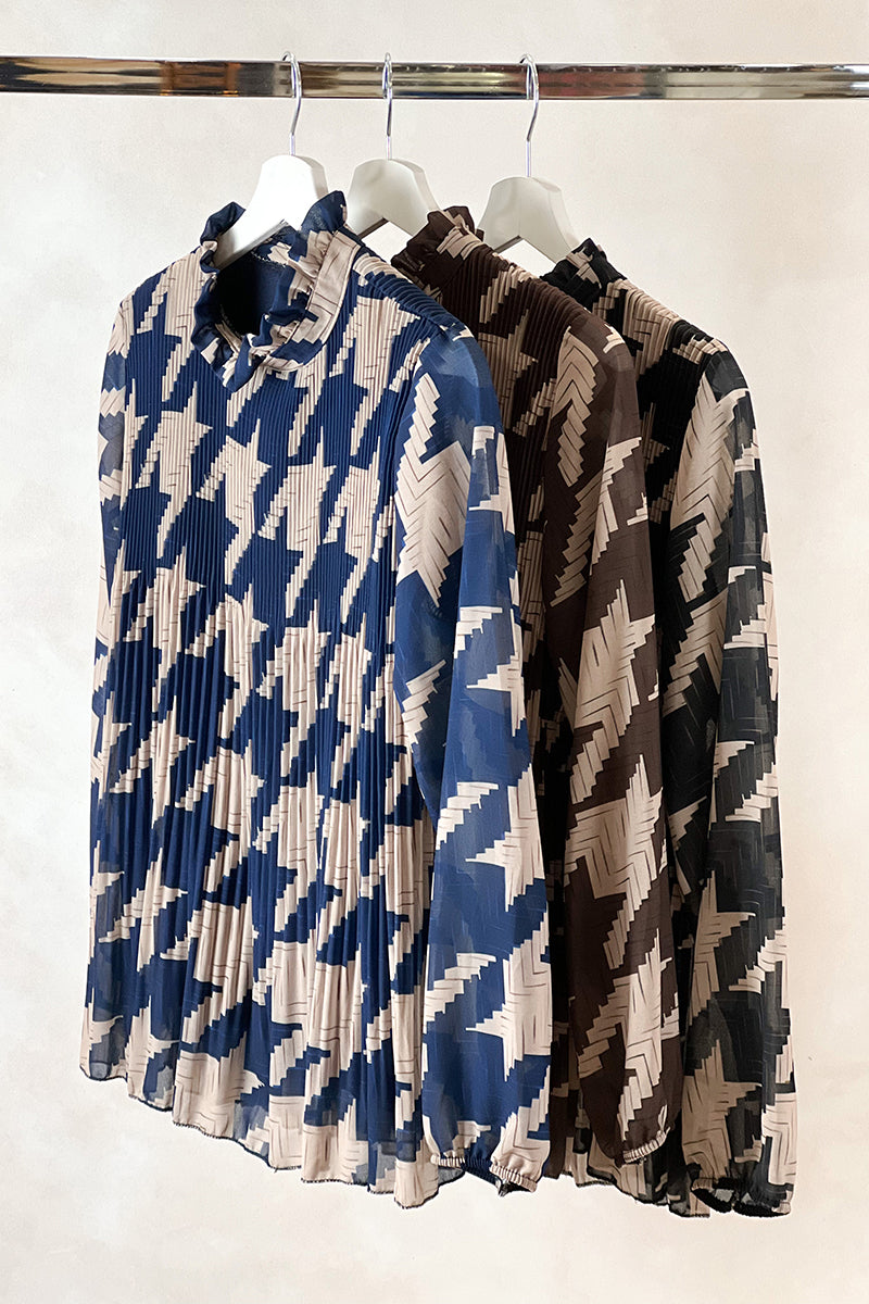 Bluse FRANZI - brown